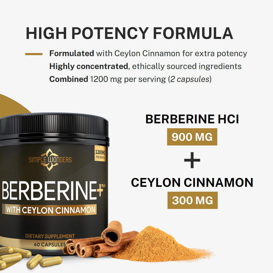 Berberine Plus with Ceylon Cinnamon